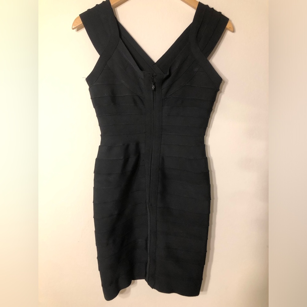 Aqua Black Midi Dress